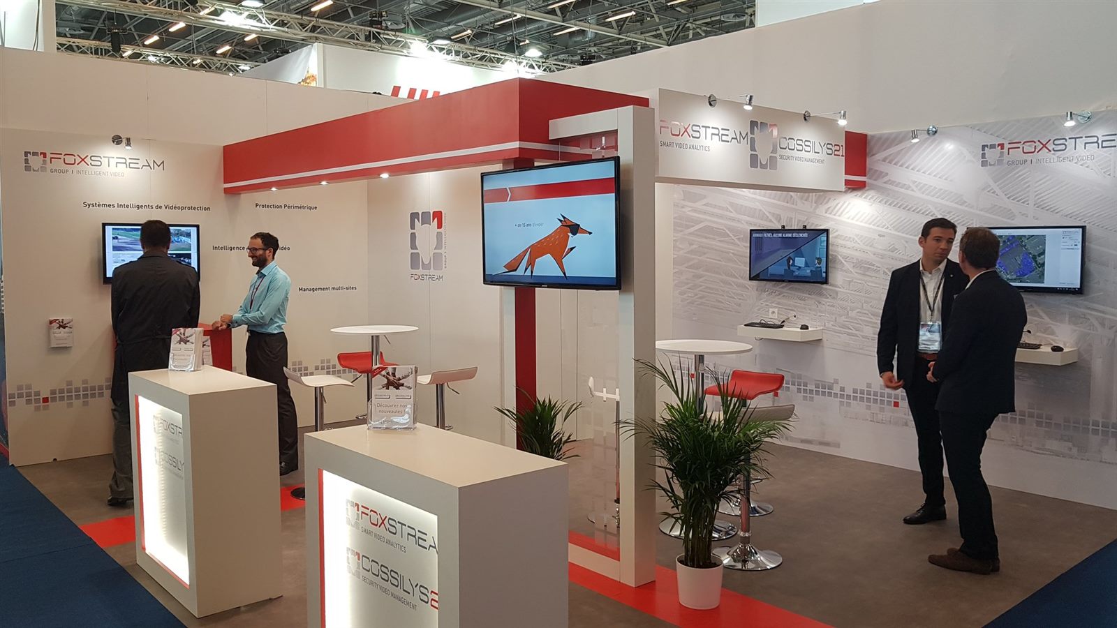Stand Foxstream au salon APS 2019
